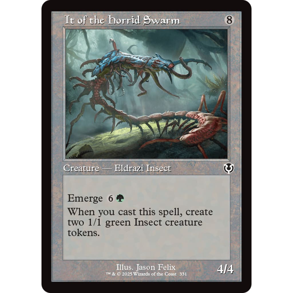 It of the Horrid Swarm (Retro Frame) (INR-331) - Single