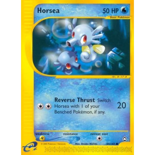 Horsea (085/147) Common Reverse Holofoil - Single