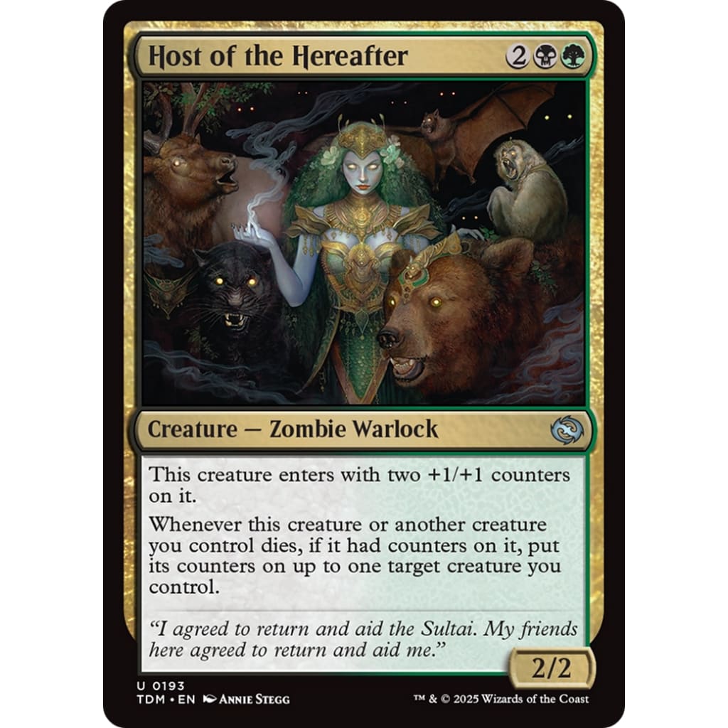 Host of the Hereafter (TDM-193) Foil - Single