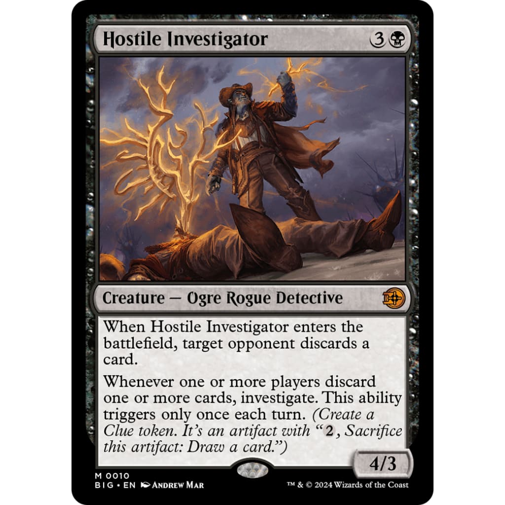 Hostile Investigator (BIG-010) Foil - Single
