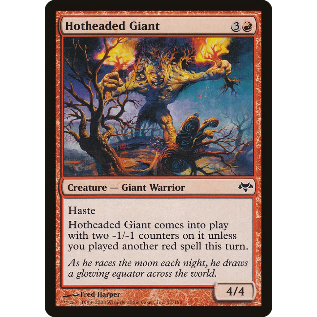Hotheaded Giant (EVE-057) Foil - Single