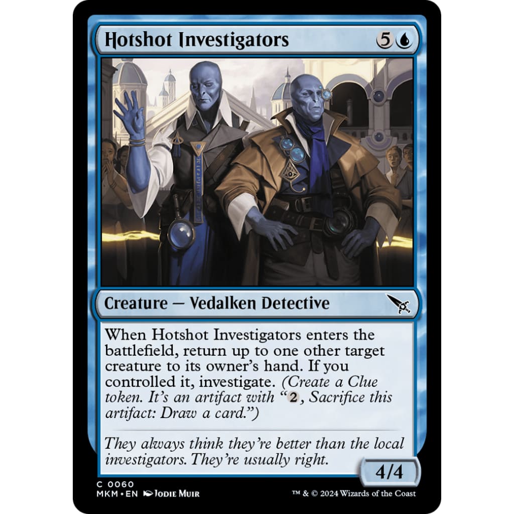 Hotshot Investigators (MKM-060) Foil - Single