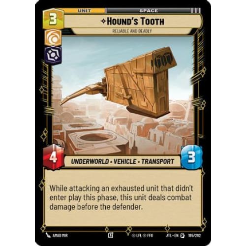 Hound’s Tooth - Reliable and Deadly (185/262) - Single