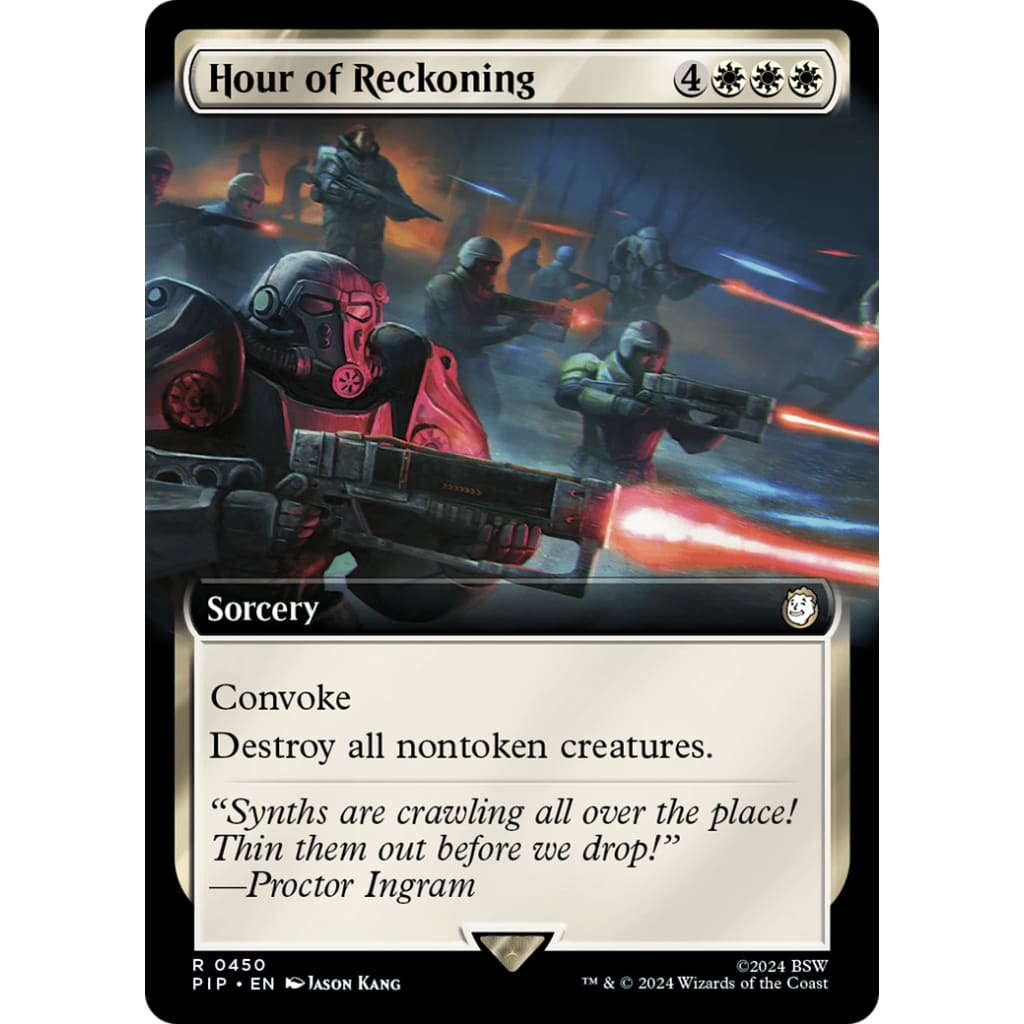 Hour of Reckoning (PIP-450): (Extended Art) - Single
