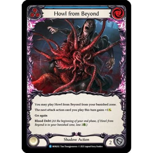 Howl from Beyond (Blue) (MONARCH) 1st Edition - Single