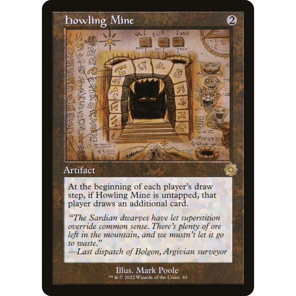 Howling Mine (BRR-083) Foil - Single