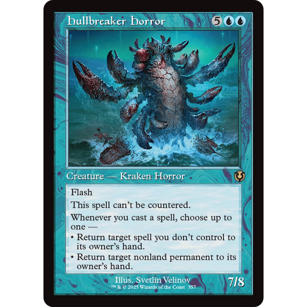 Hullbreaker Horror (Retro Frame) (INR-357) - Single