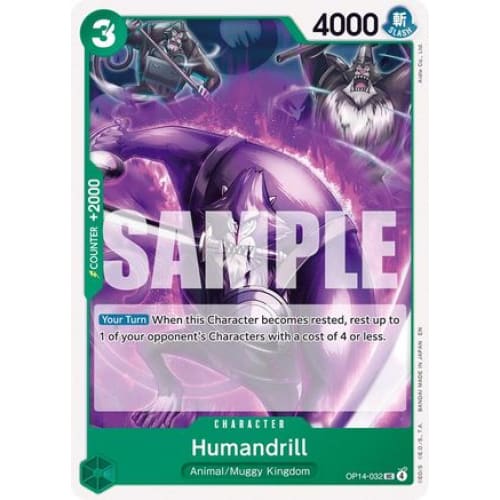 Humandrill OP14-032 UC The Azure Sea’s Seven - Single