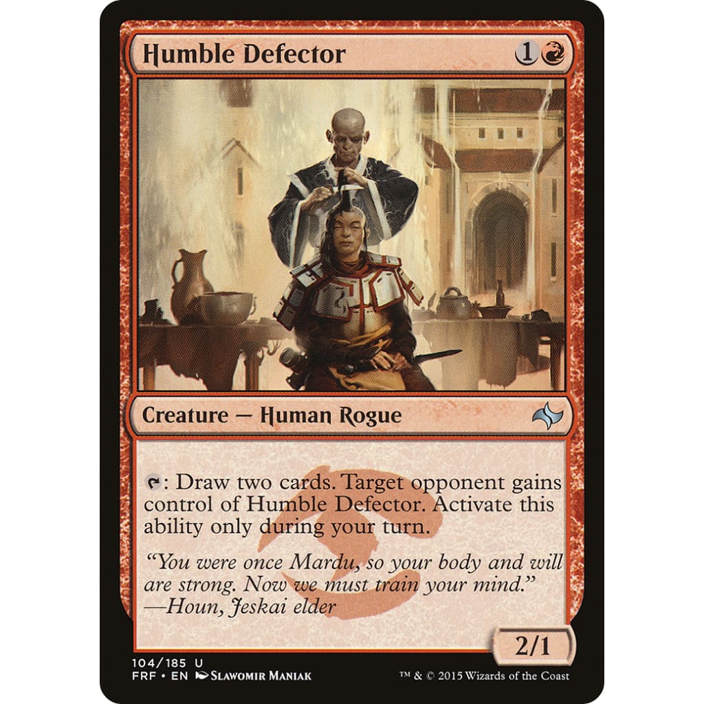 Humble Defector (FRF-104) Foil - Single
