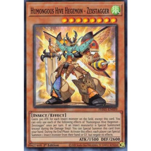 Humongous Hive Hegemon - Zexstagger - PHHY-EN099 - 1st