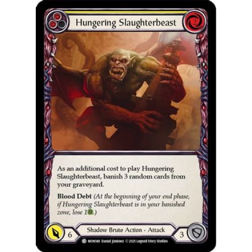 Hungering Slaughterbeast (Yellow) (MONARCH) Unlimited