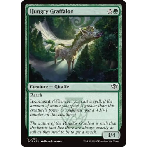 Hungry Graffalon (SOS-151) Foil - Single