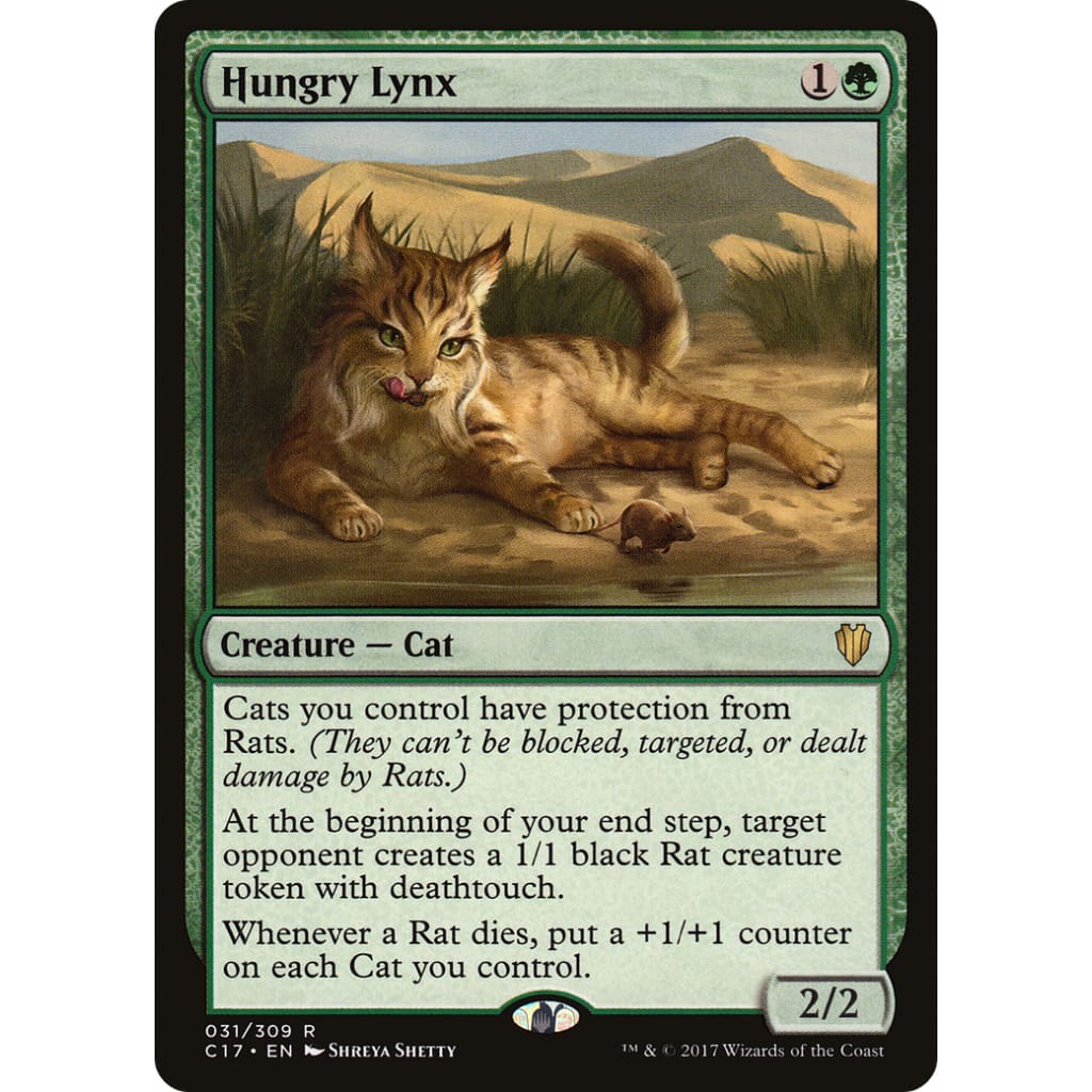 Hungry Lynx (C17-031) - Single