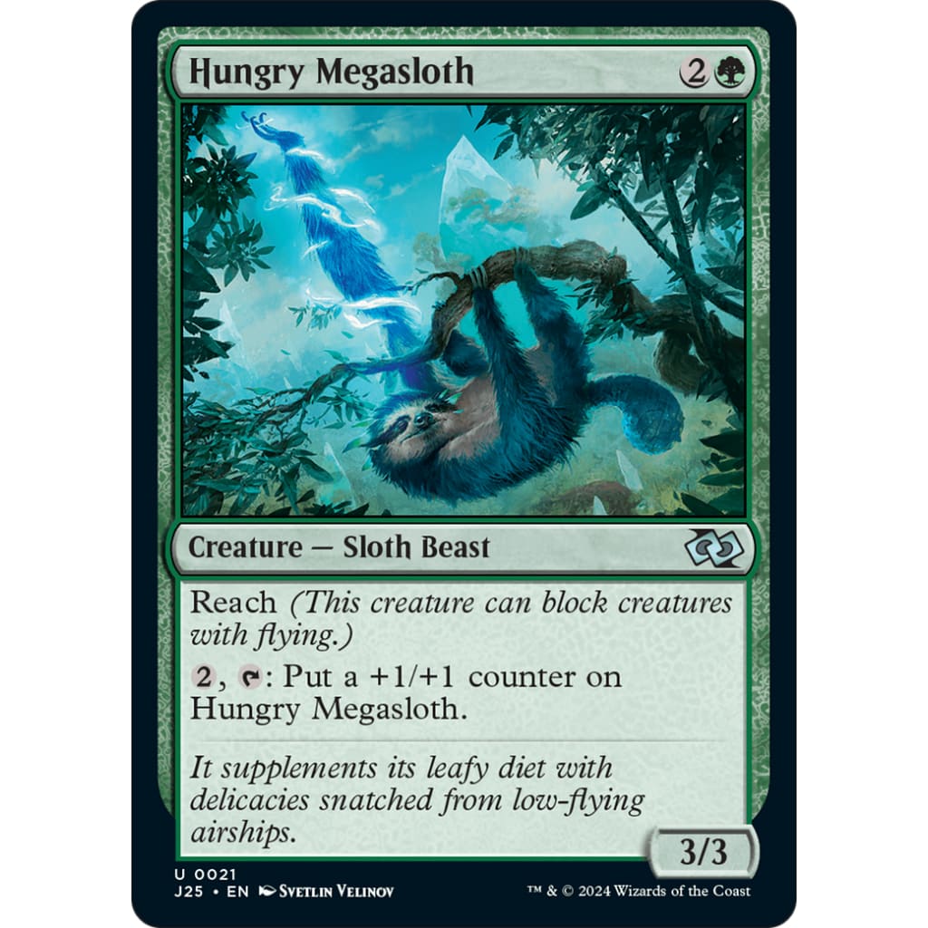 Hungry Megasloth (J25-021) - Single