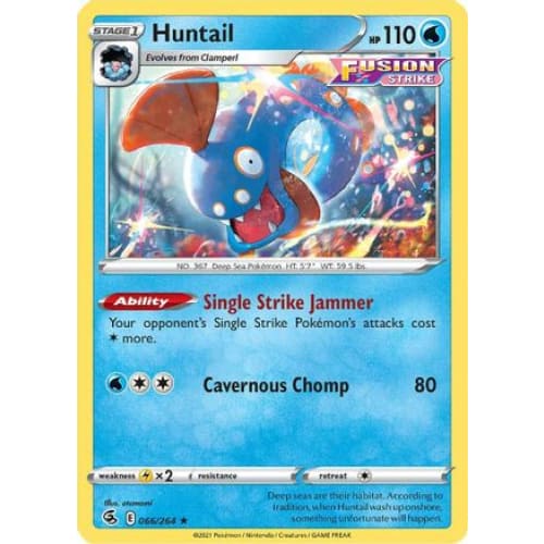 Huntail (066/264) Rare Classic - Single