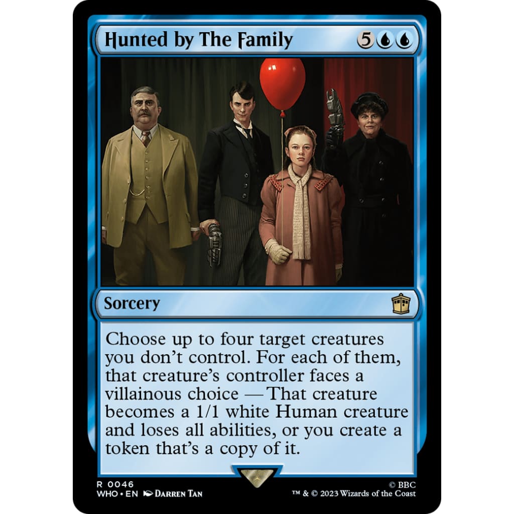 Hunted by The Family (WHO-046) Foil - Single