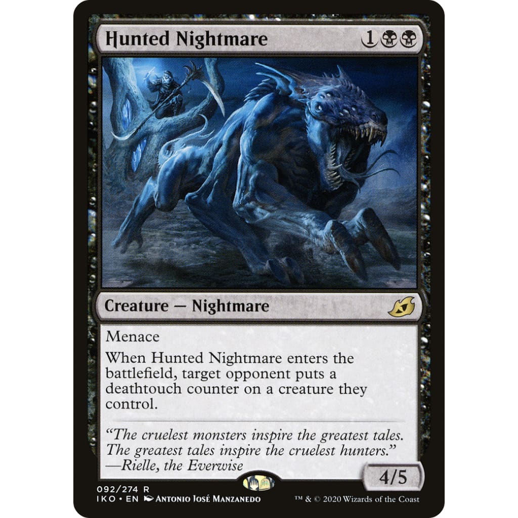 Hunted Nightmare (IKO-092) Foil - Single