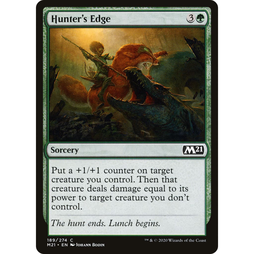 Hunter’s Edge (M21-189) Foil - Single