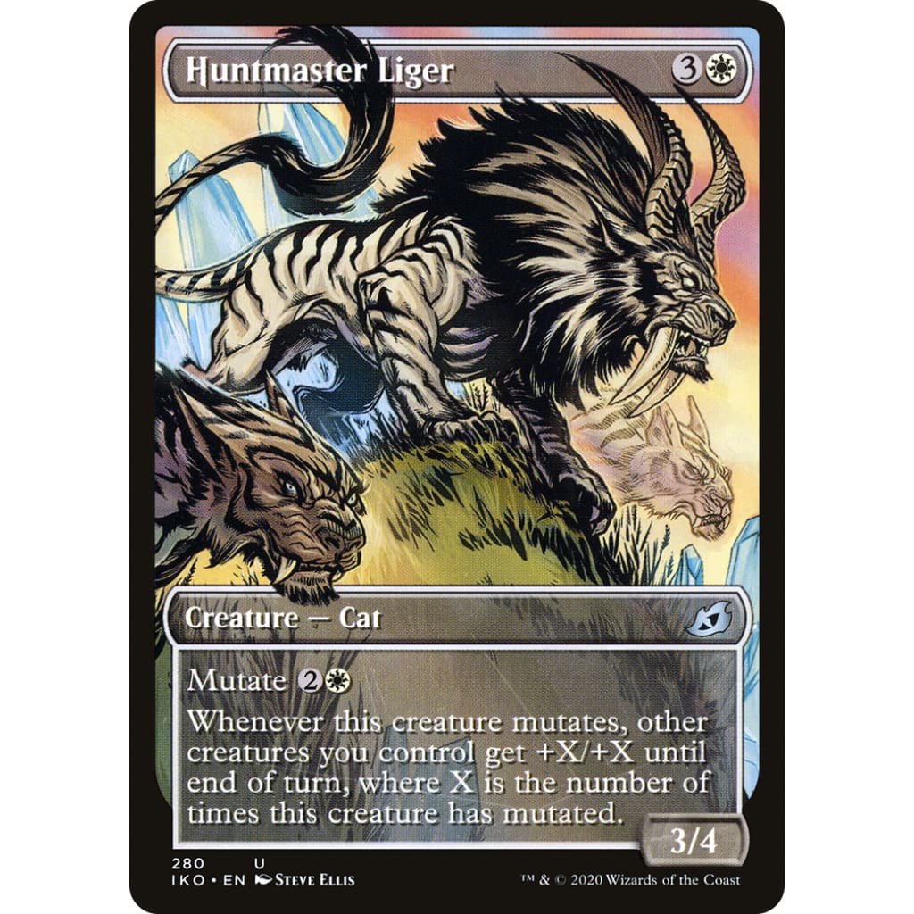 Huntmaster Liger (IKO-280): (Showcase) Foil - Single