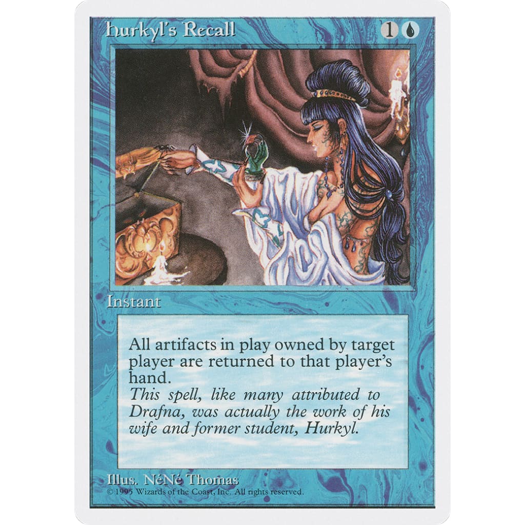 Hurkyl’s Recall (4ED-077) - Single