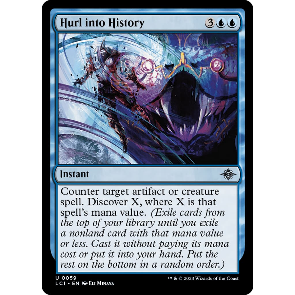 Hurl into History (LCI-059) Foil - Single