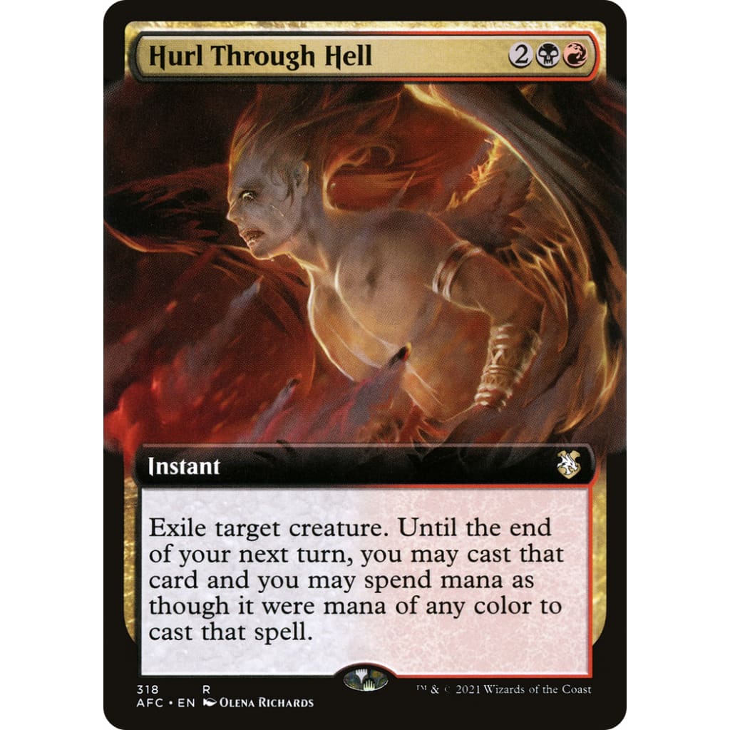 Hurl Through Hell (AFC-318): (Extended Art) - Single