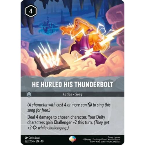 He Hurled His Thunderbolt (Epic) (222/204) - Whispers