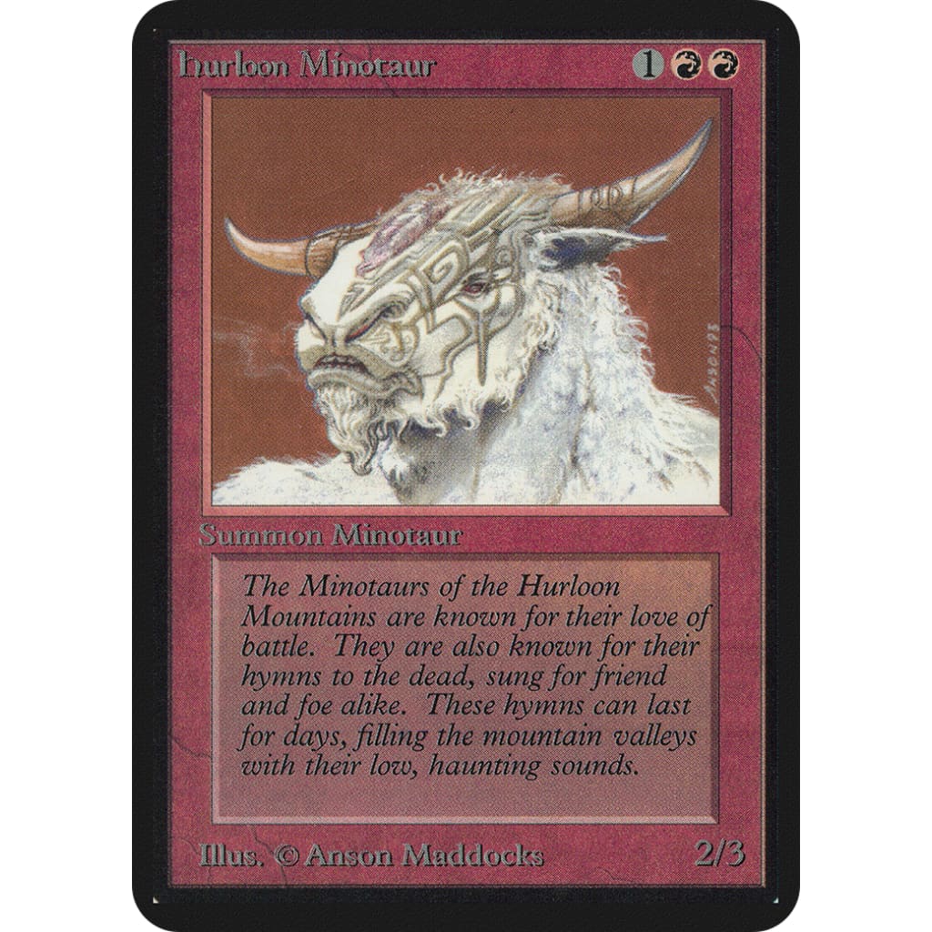 Hurloon Minotaur (LEA-158) - Single