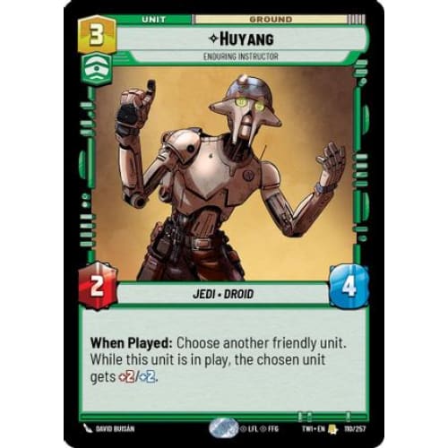Huyang - Enduring Instructor (110/257) Foil - Single