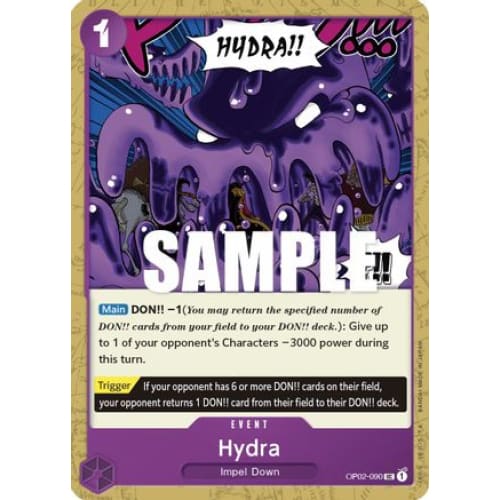 Hydra OP02-090 UC Paramount War - Single