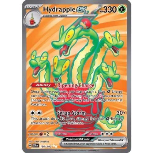 Hydrapple ex (156) Ultra Rare Holofoil - Single