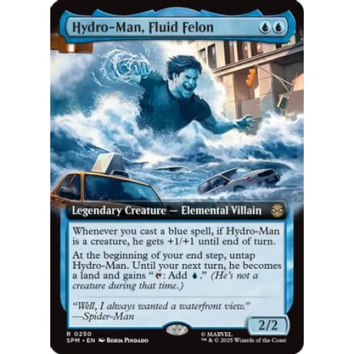 Hydro-Man Fluid Felon (Extended Art) (SPM-250) Foil - Single