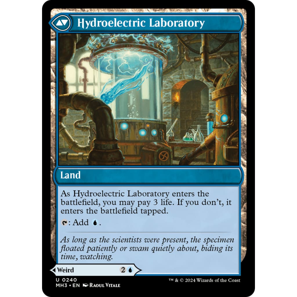 Hydroelectric Specimen // Laboratory (MH3-240) Foil - Single