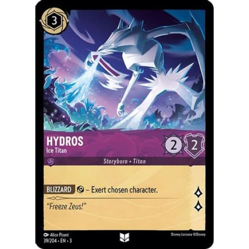 Hydros - Ice Titan (39/204) - Into the Inklands - Single