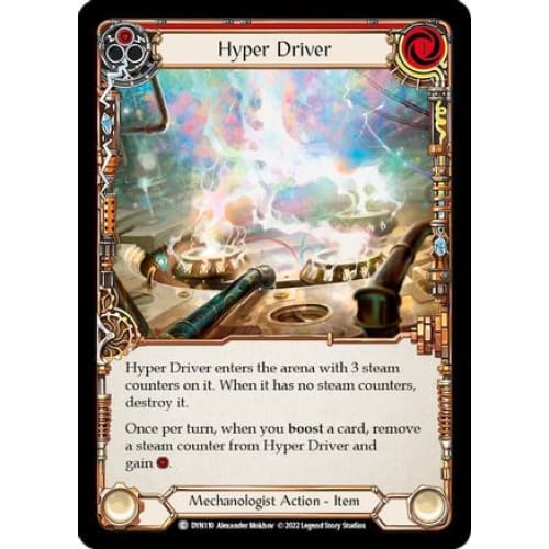 Hyper Driver (Red) (DYNASTY) Cold Foil - Single