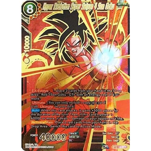 Hyper Evolution Super Saiyan 4 Son Goku (Cross Worlds)