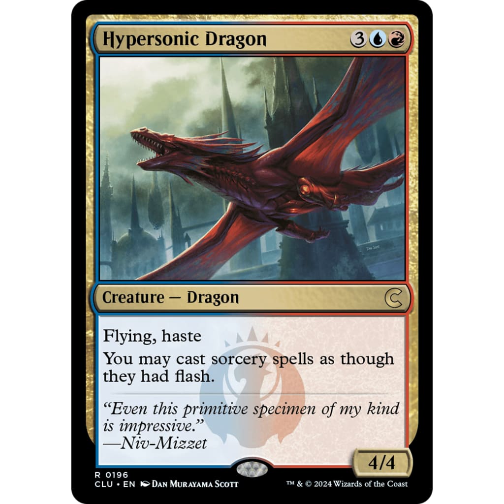 Hypersonic Dragon (CLU-196) - Single