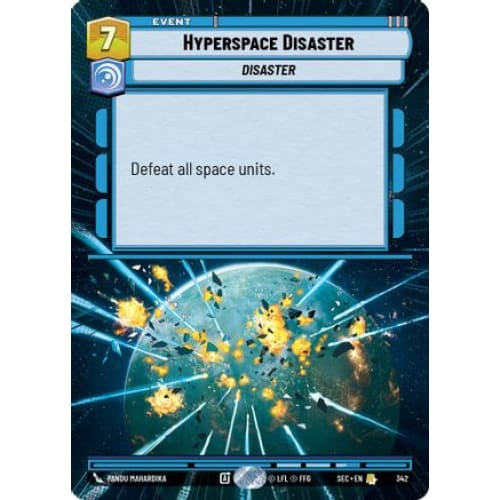 Hyperspace Disaster (Hyperspace) (342) - Single