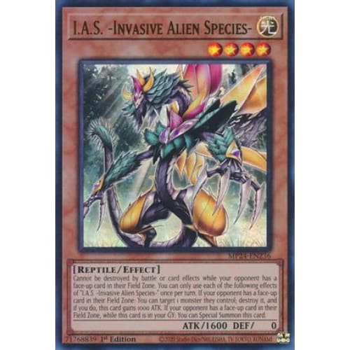 I.A.S. -Invasive Alien Species- - MP24-EN236 Ultra Rare 1st