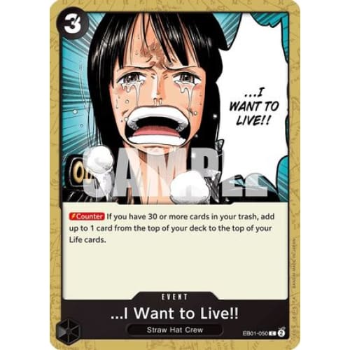 ...I Want to Live!! EB01-050 C Extra Booster: Memorial