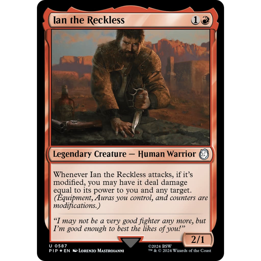 Ian the Reckless (PIP-587) Foil - Single