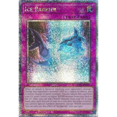 Ice Barrier (Quarter Century Secret Rare) - RA01-EN071