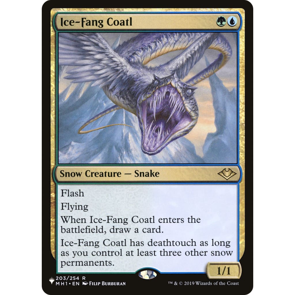 Ice-Fang Coatl (PLIST-334) - Single