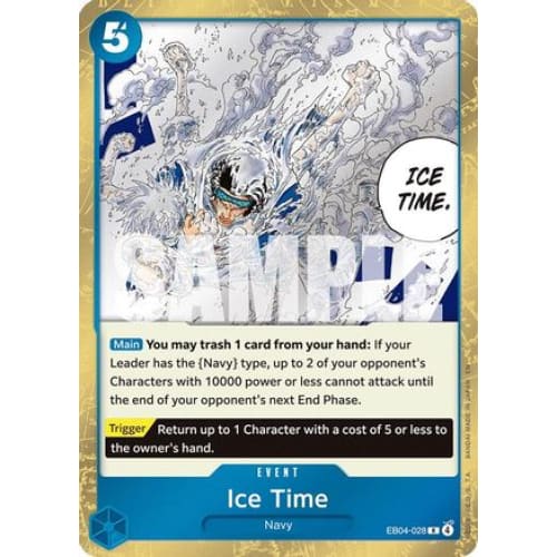 Ice Time EB04-028 R The Azure Sea’s Seven Foil - Single