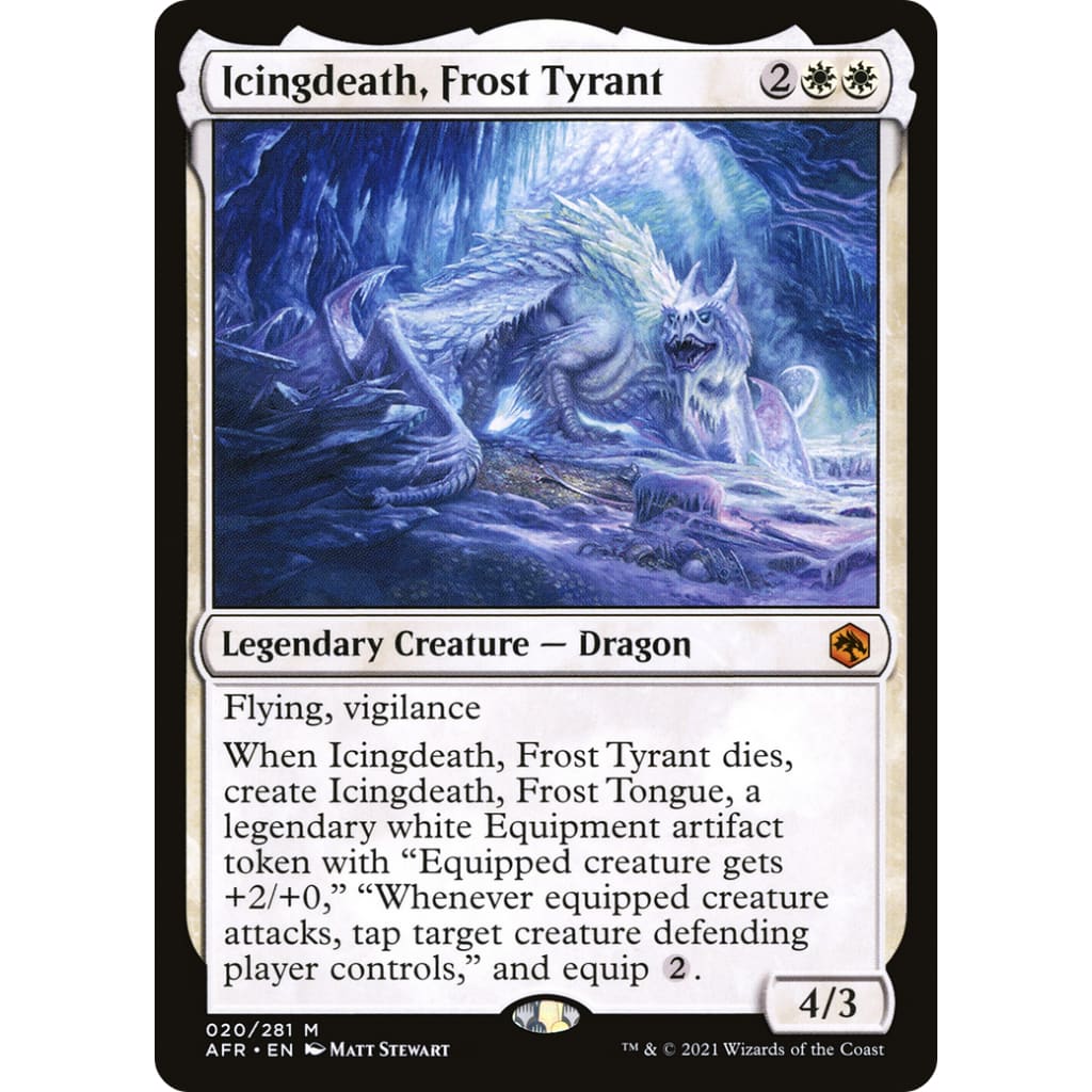 Icingdeath Frost Tyrant (AFR-020) - Single