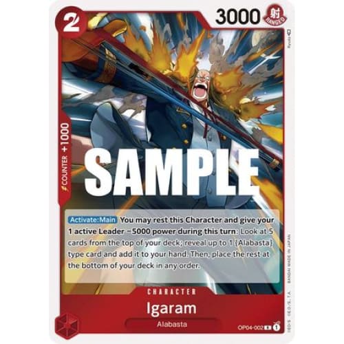 Igaram OP04-002 R Kingdoms of Intrigue Foil - Single
