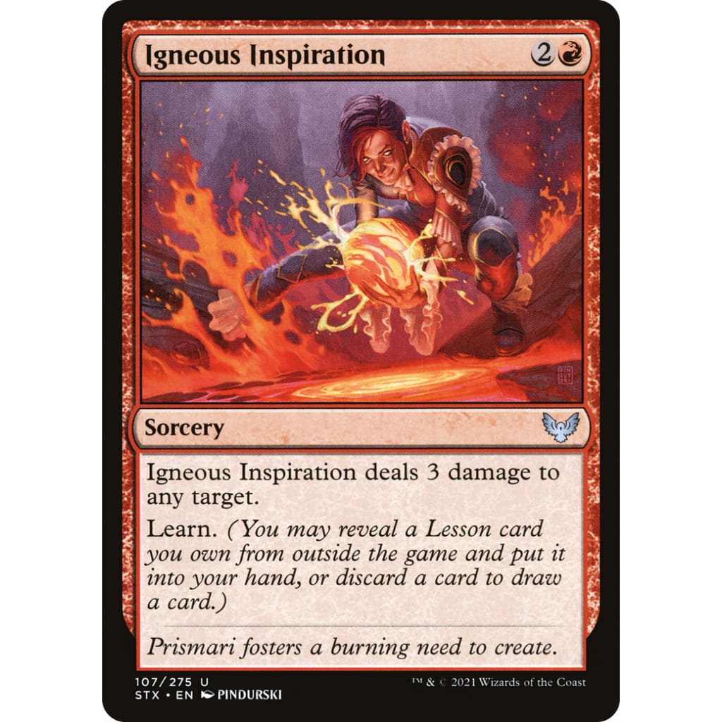 Igneous Inspiration (STX-107) Foil - Single