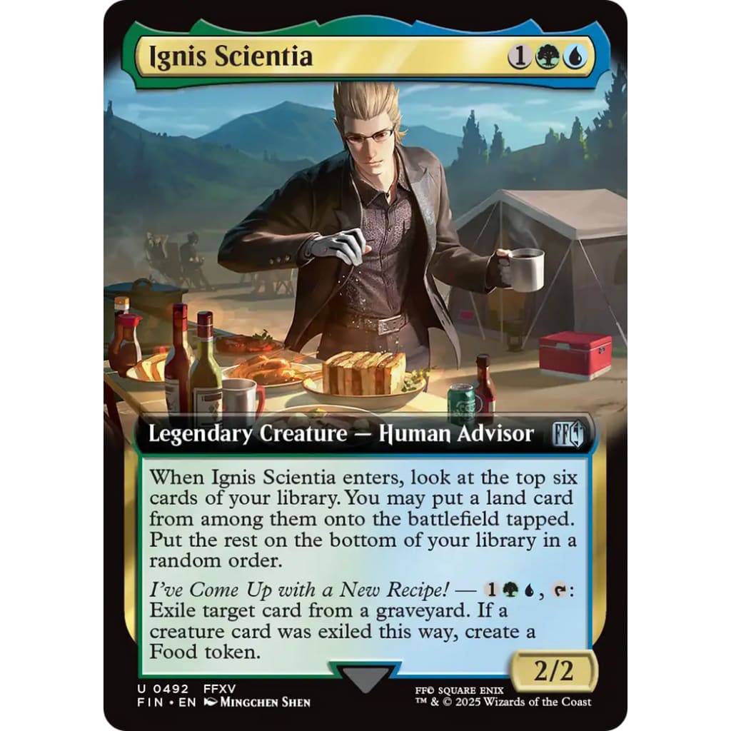 Ignis Scientia (FIN-492): (Extended Art) - Single