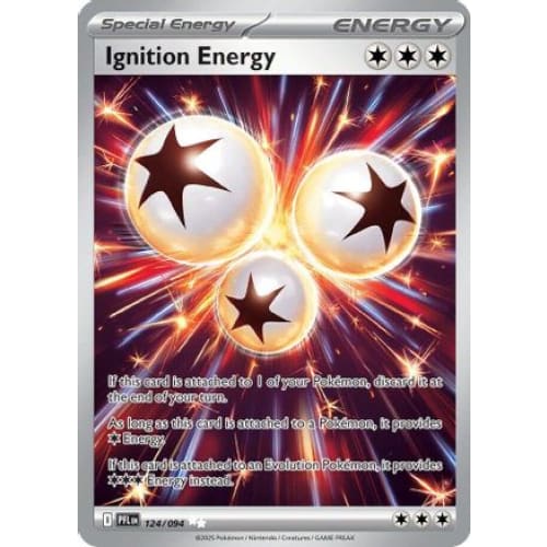 Ignition Energy (124) Ultra Rare Holofoil - Single