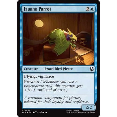 Iguana Parrot (TLA-056) Foil - Single